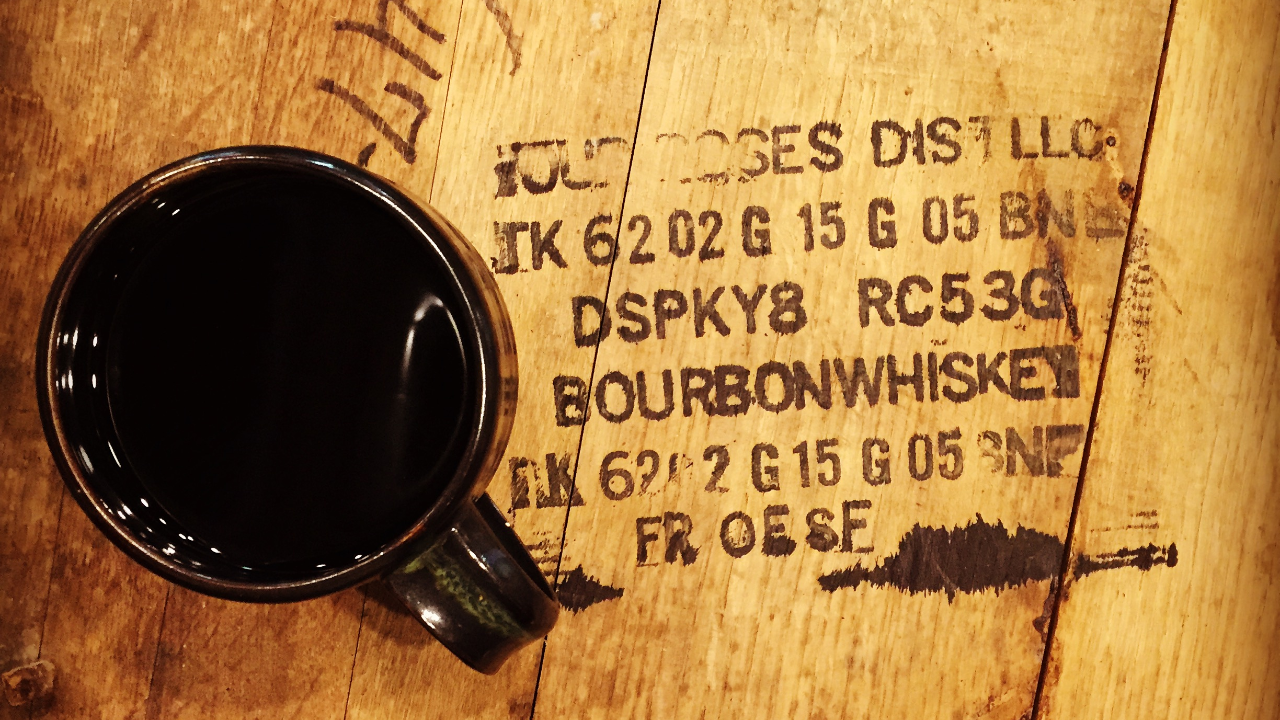 How We Make Bourbon Barrel Aged Coffee