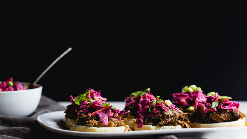 Coffee Rubbed Pulled Pork Sliders (by Sarah Hauser)