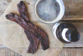 Coffee-Maple Candied Bacon