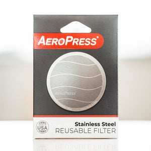 Aeropress Stainless Steel Reusable Filter Packaging