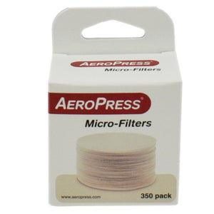 Aeropress micro-filters package front view